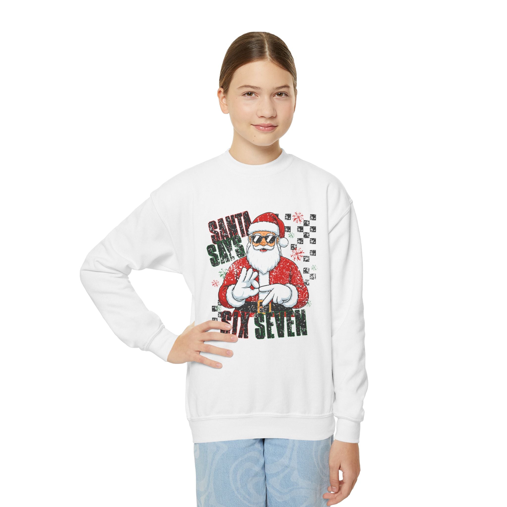 Santa's 6-7 Youth Crewneck Sweatshirt