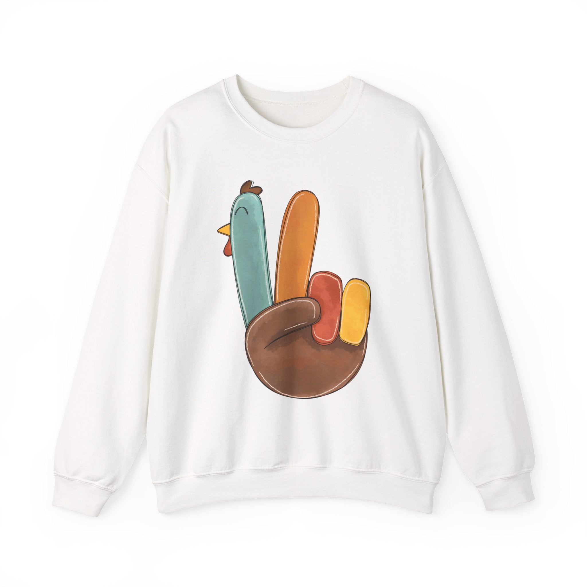 Peace Turkey Crewneck Sweatshirt