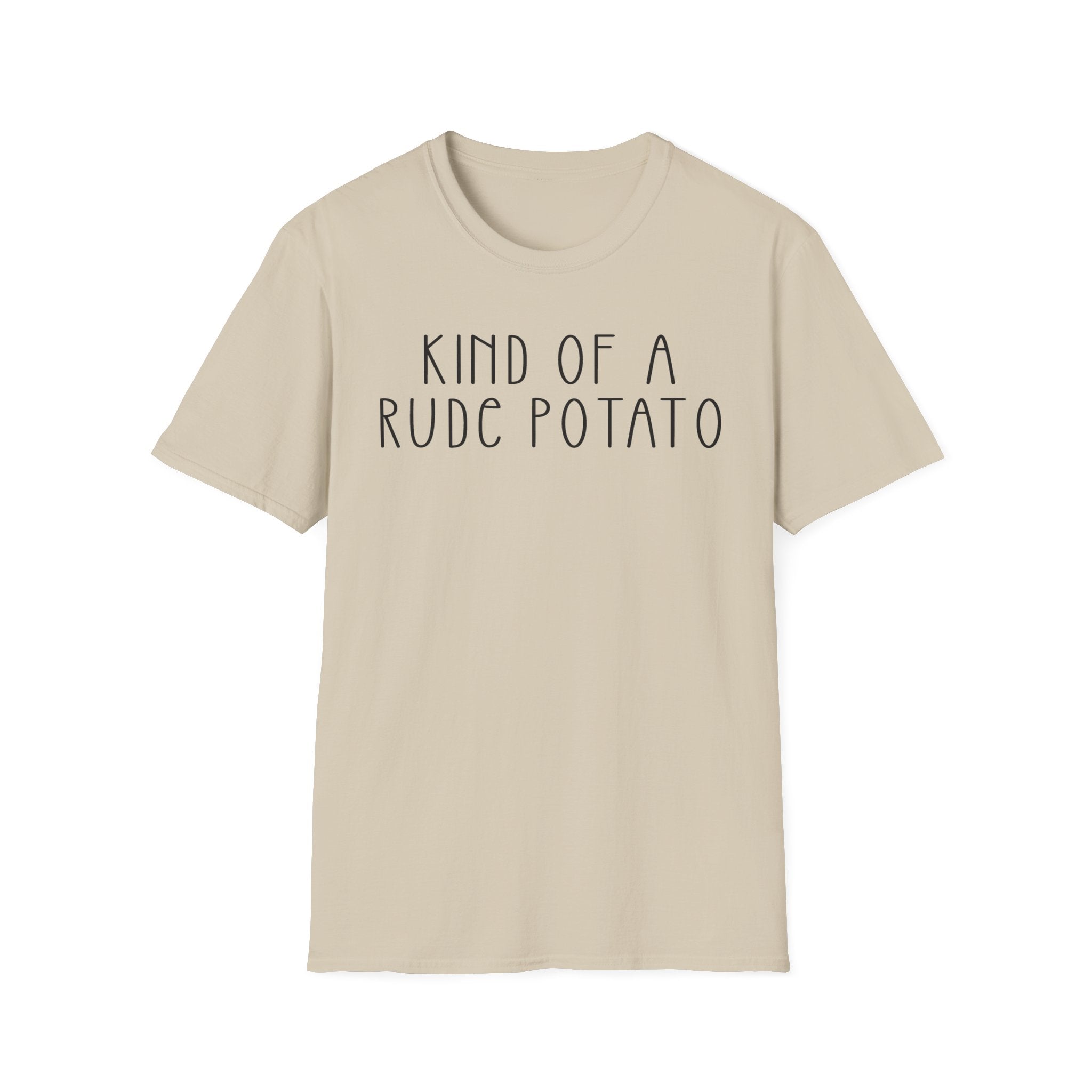 RUDE POTATO Unisex Softstyle T-Shirt