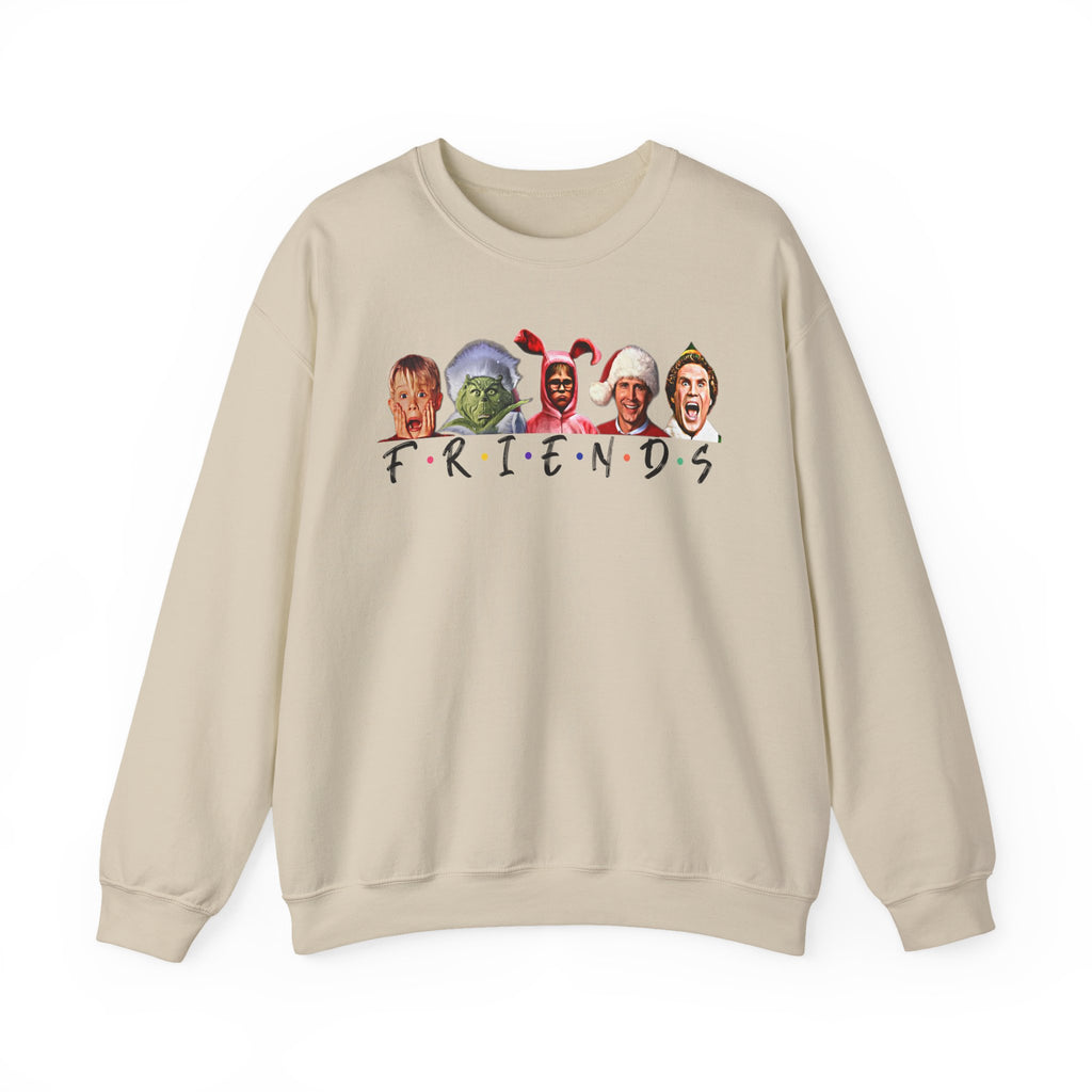 Holiday Movie Characters 'Friends' Crewneck Sweatshirt