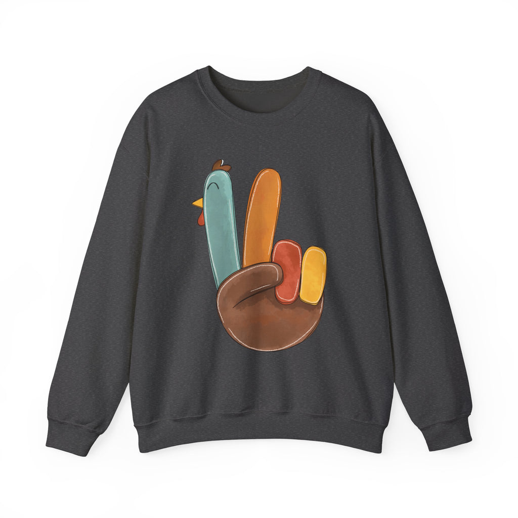 Peace Turkey Crewneck Sweatshirt