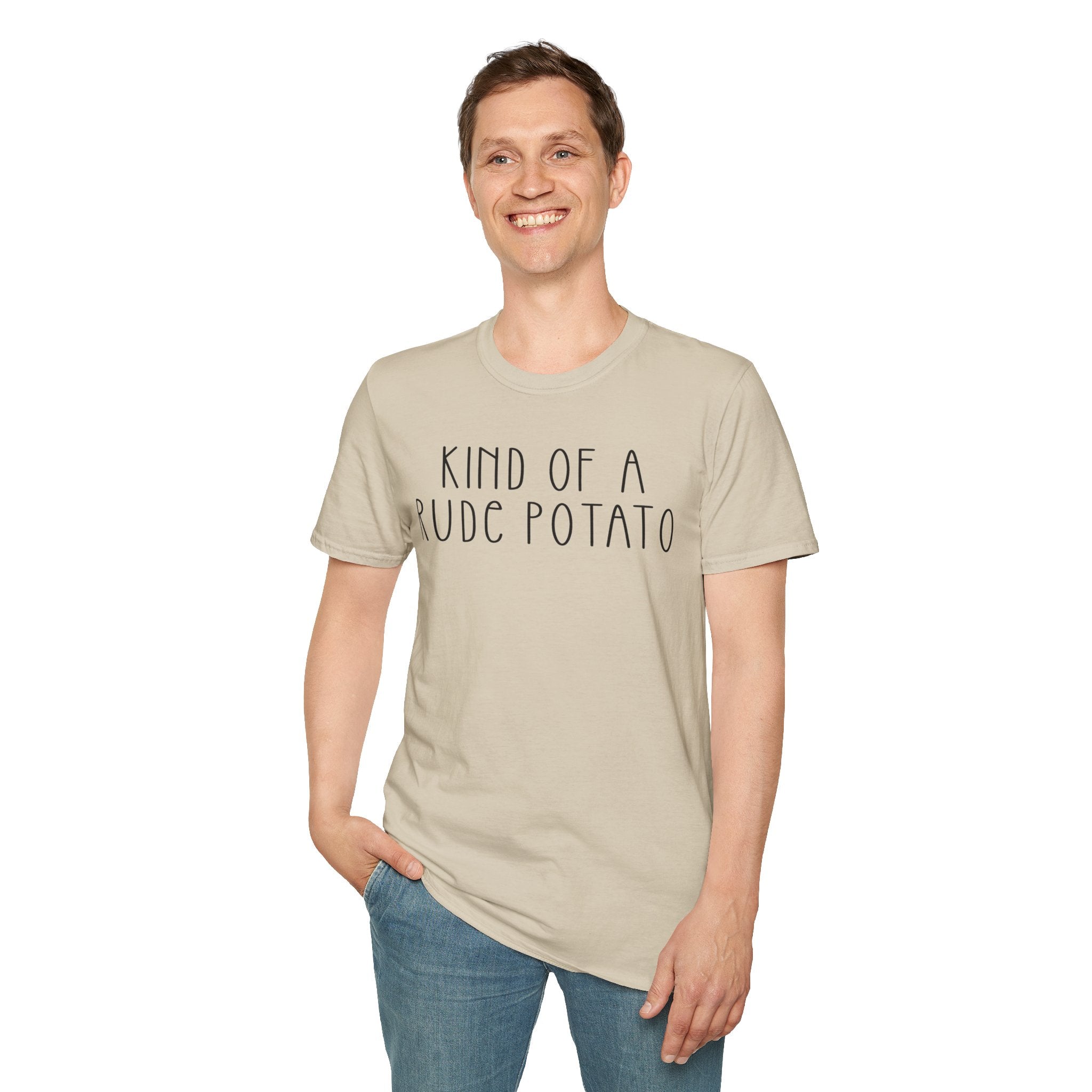 RUDE POTATO Unisex Softstyle T-Shirt