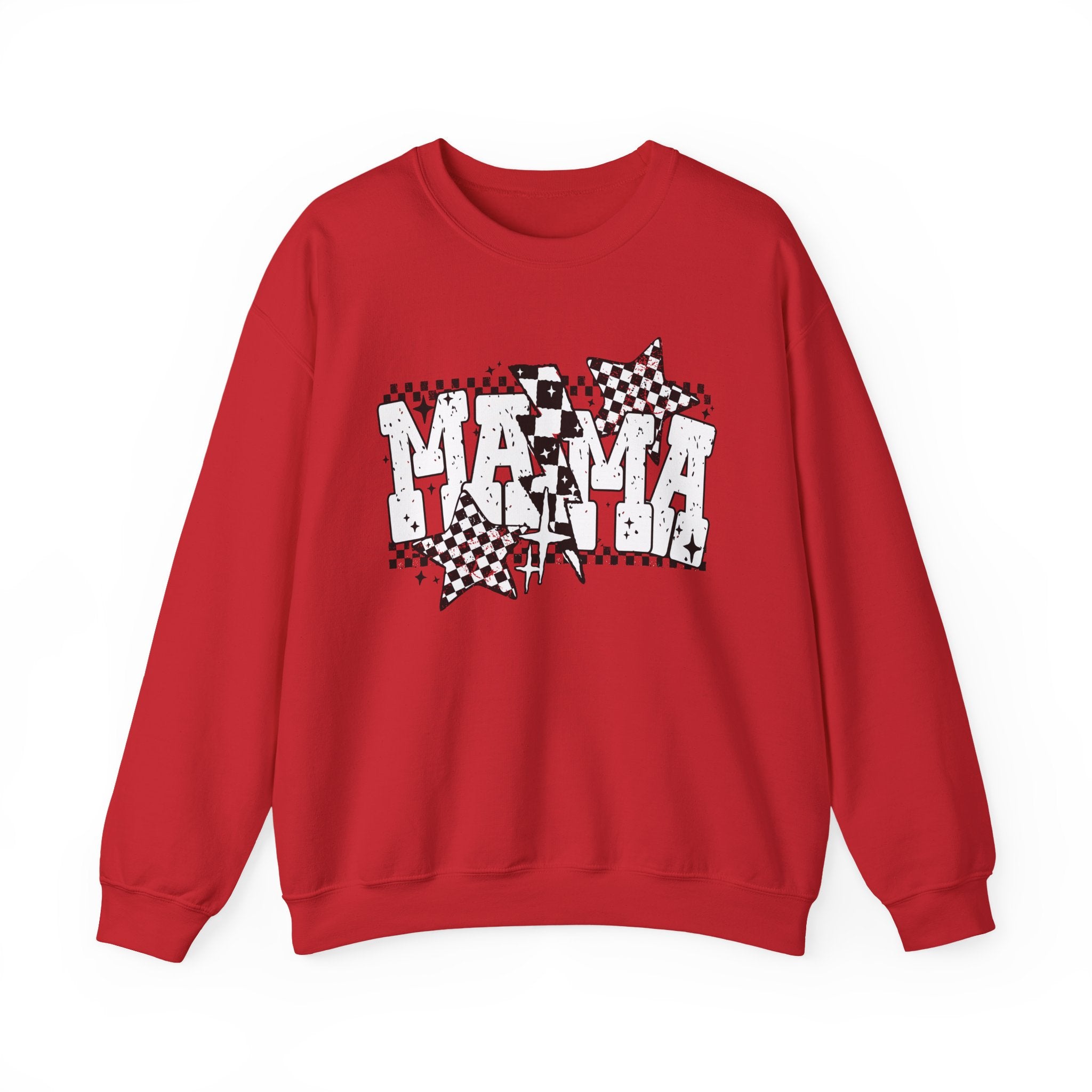 MAMA Checkered Crewneck