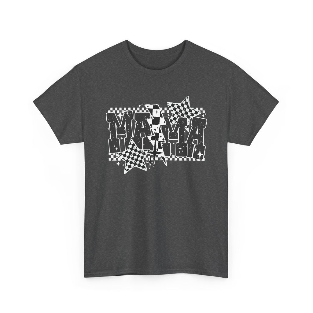 MAMA CHECKERED TSHIRT