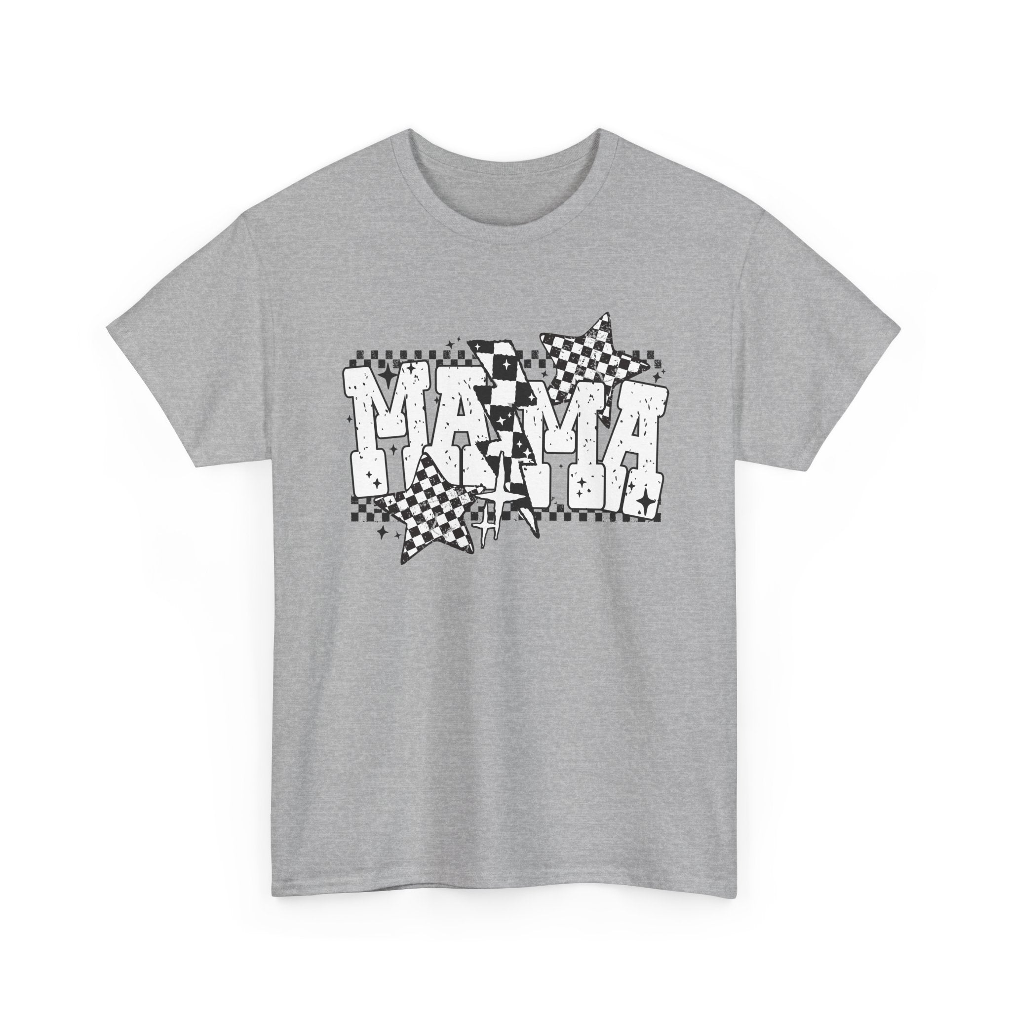 MAMA CHECKERED TSHIRT