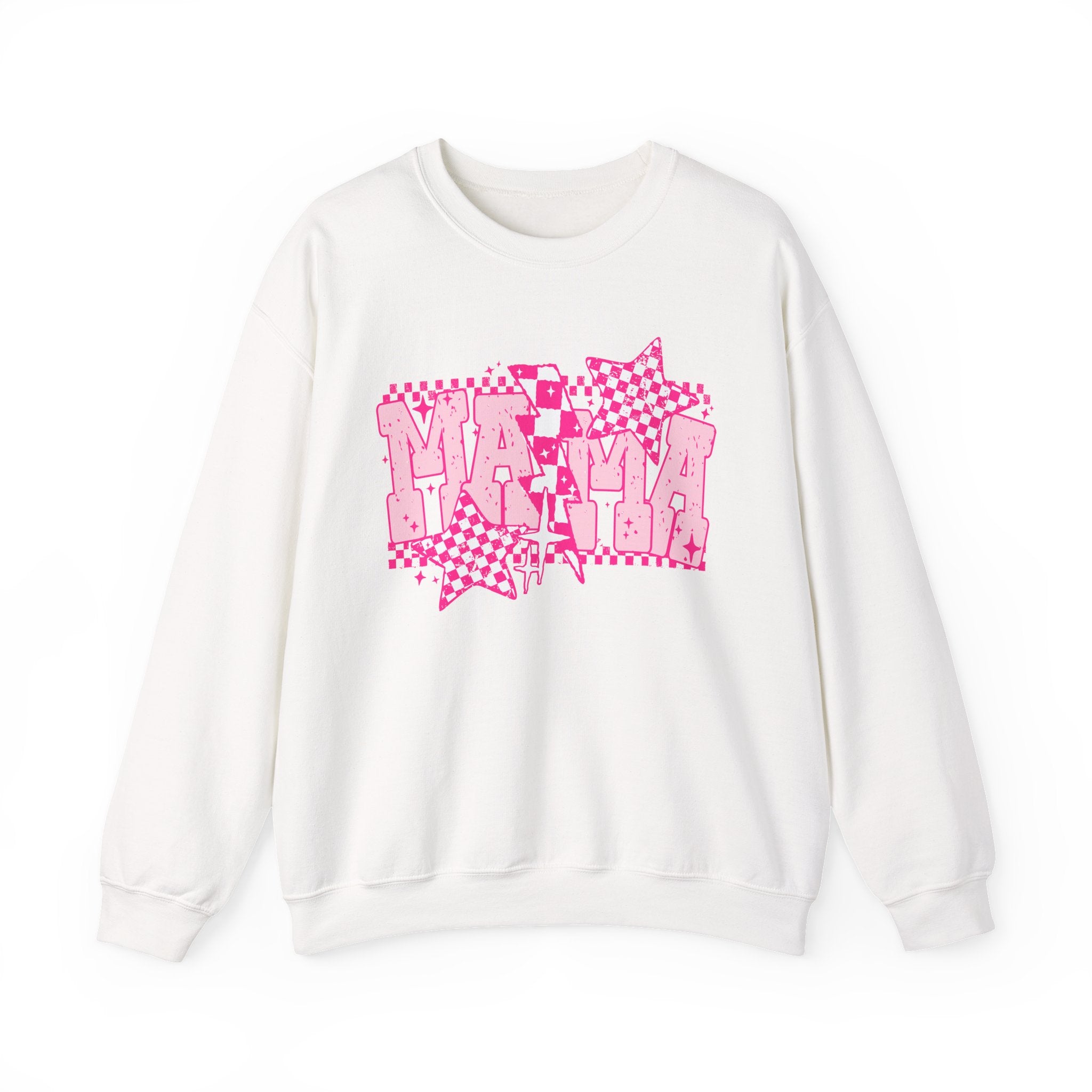MAMA Checkered Crewneck