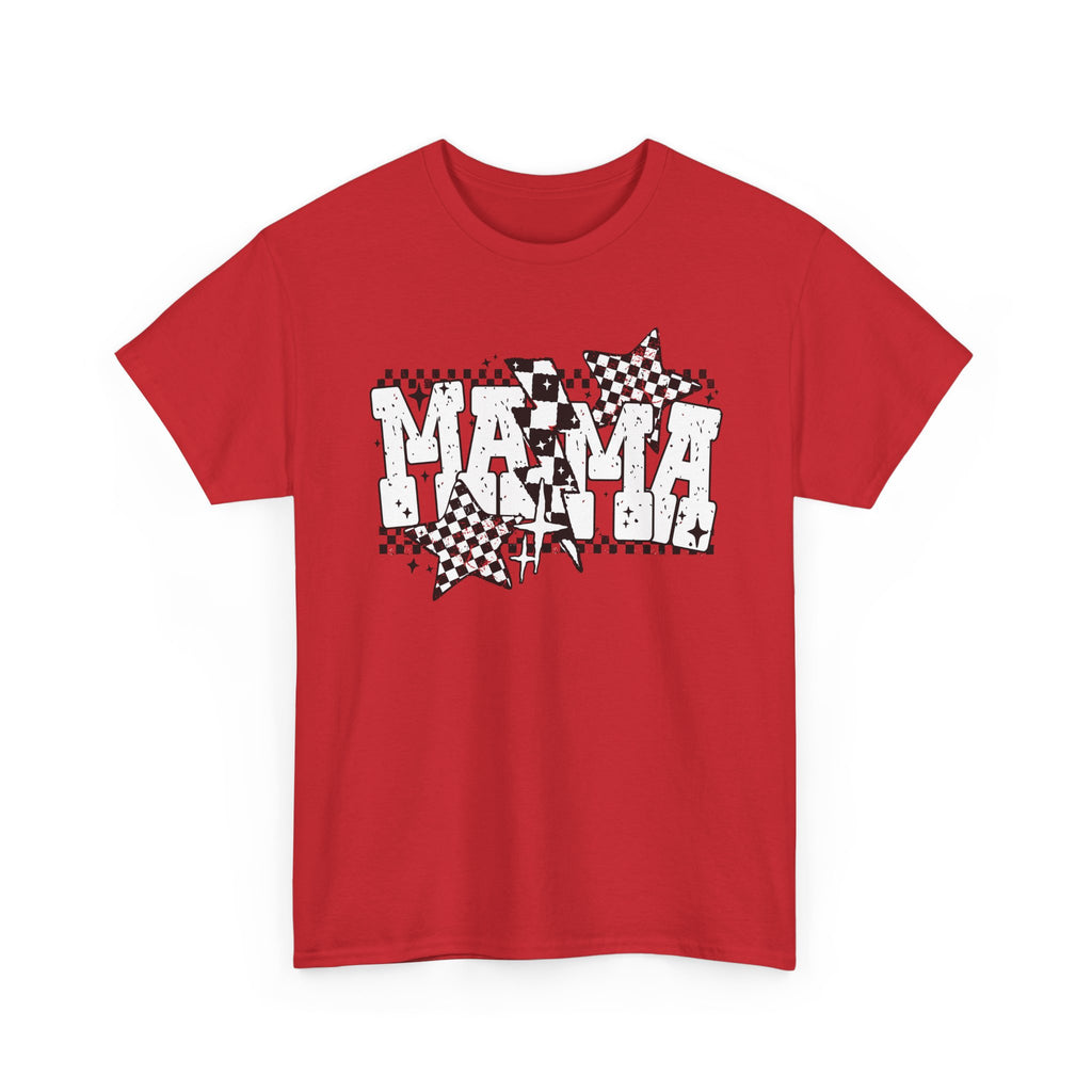 MAMA CHECKERED TSHIRT