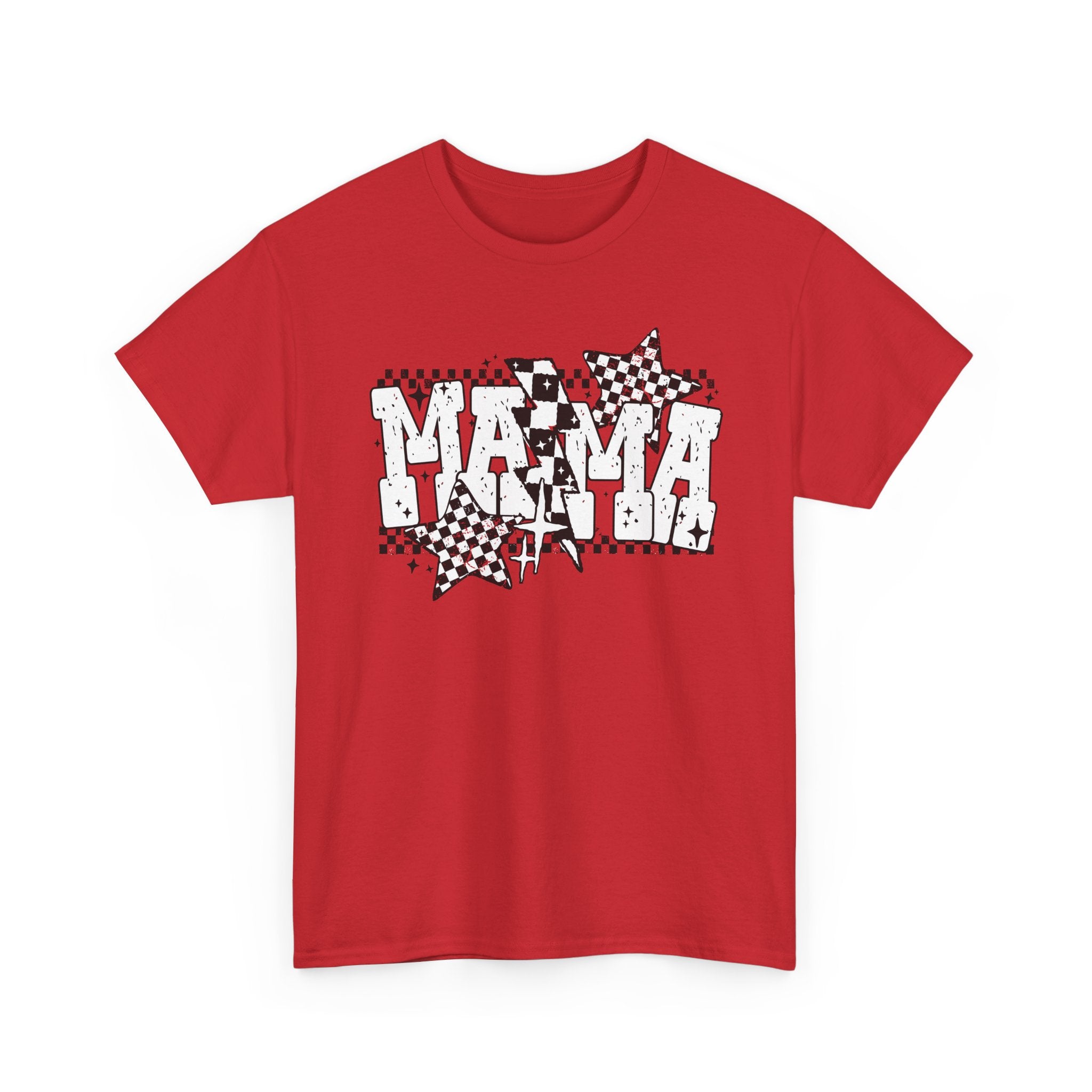 MAMA CHECKERED TSHIRT