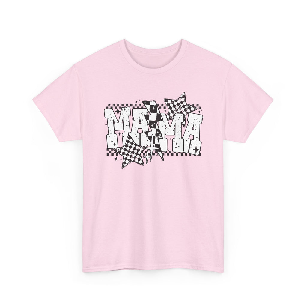 MAMA CHECKERED TSHIRT