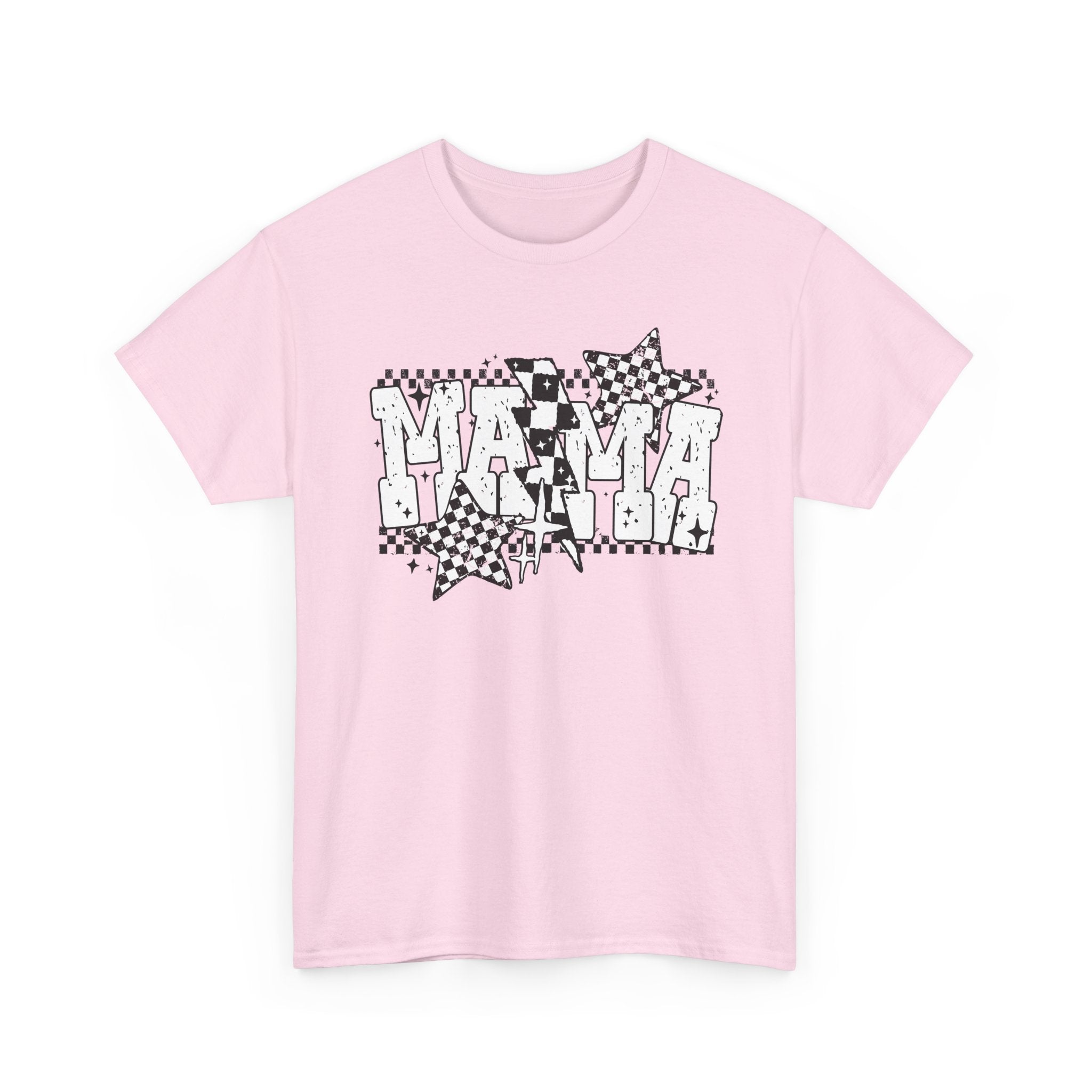 MAMA CHECKERED TSHIRT