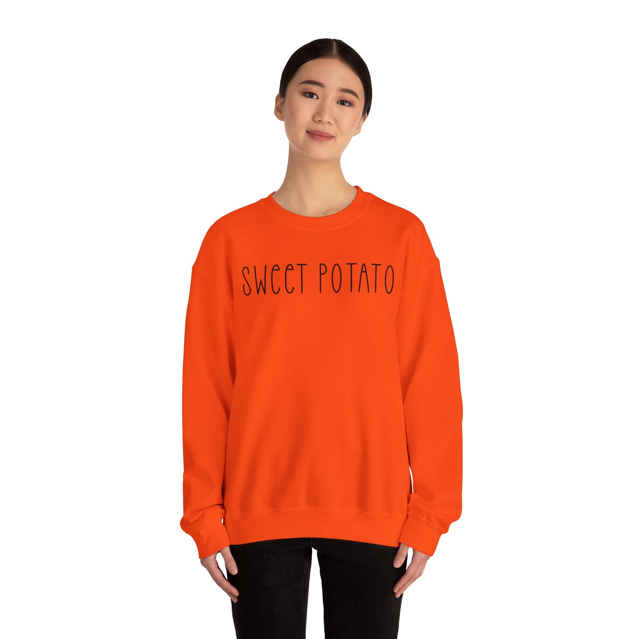 SWEET POTATO Crewneck Sweatshirt for Cozy Style