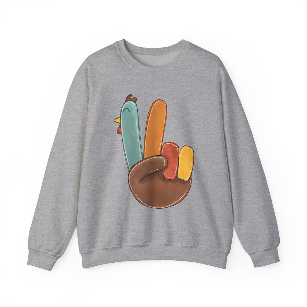 Peace Turkey Crewneck Sweatshirt