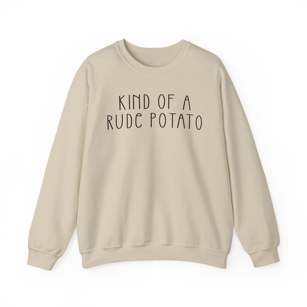RUDE POTATO Crewneck Sweatshirt