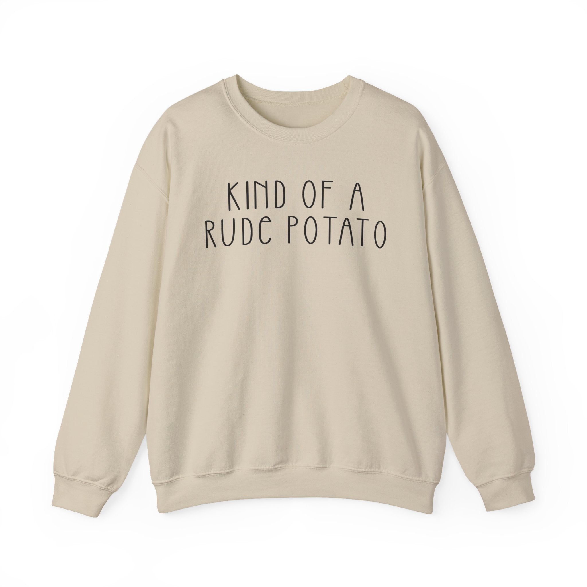 RUDE POTATO Crewneck Sweatshirt