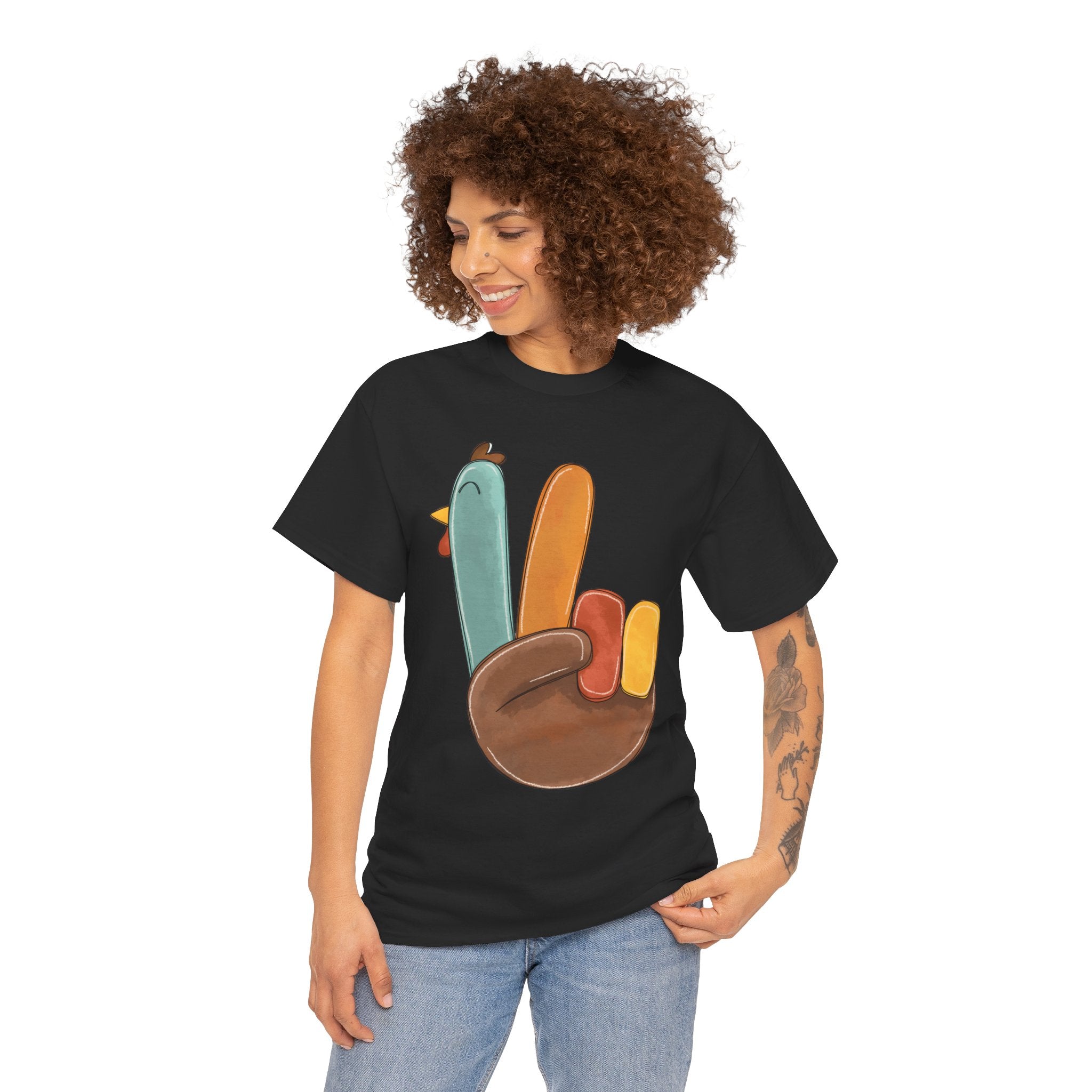 Peaceful Turkey Graphic Tee
