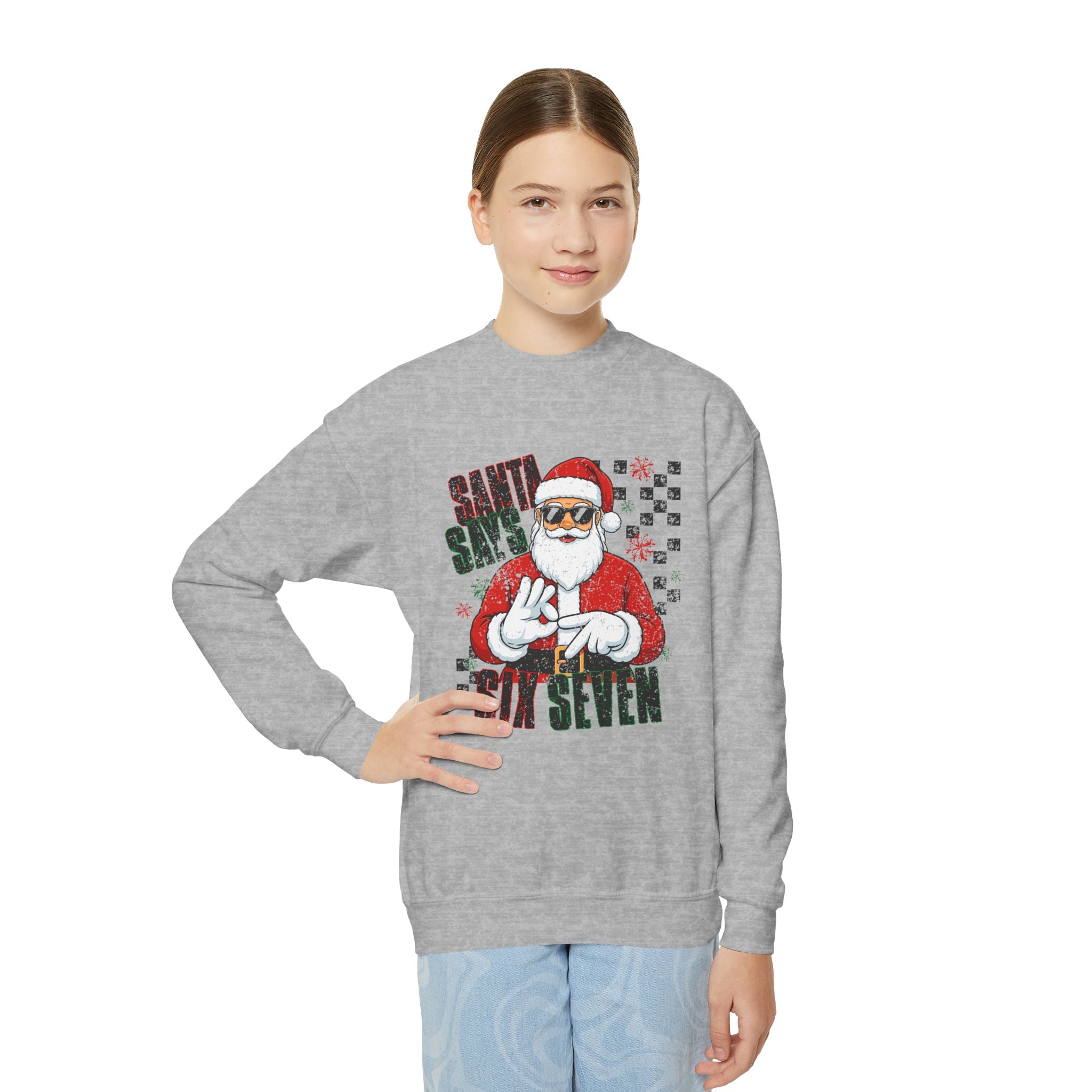 Santa's 6-7 Youth Crewneck Sweatshirt