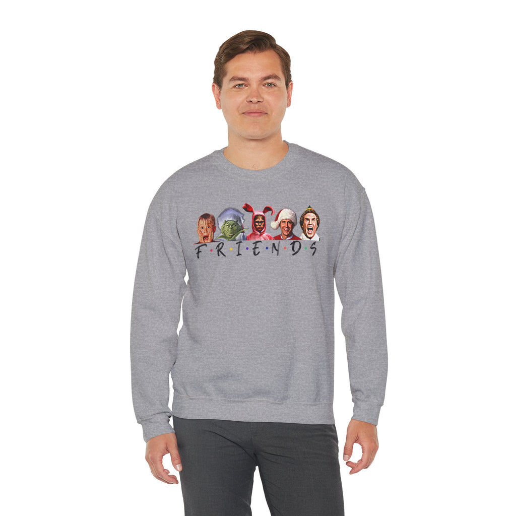 Holiday Movie Characters 'Friends' Crewneck Sweatshirt