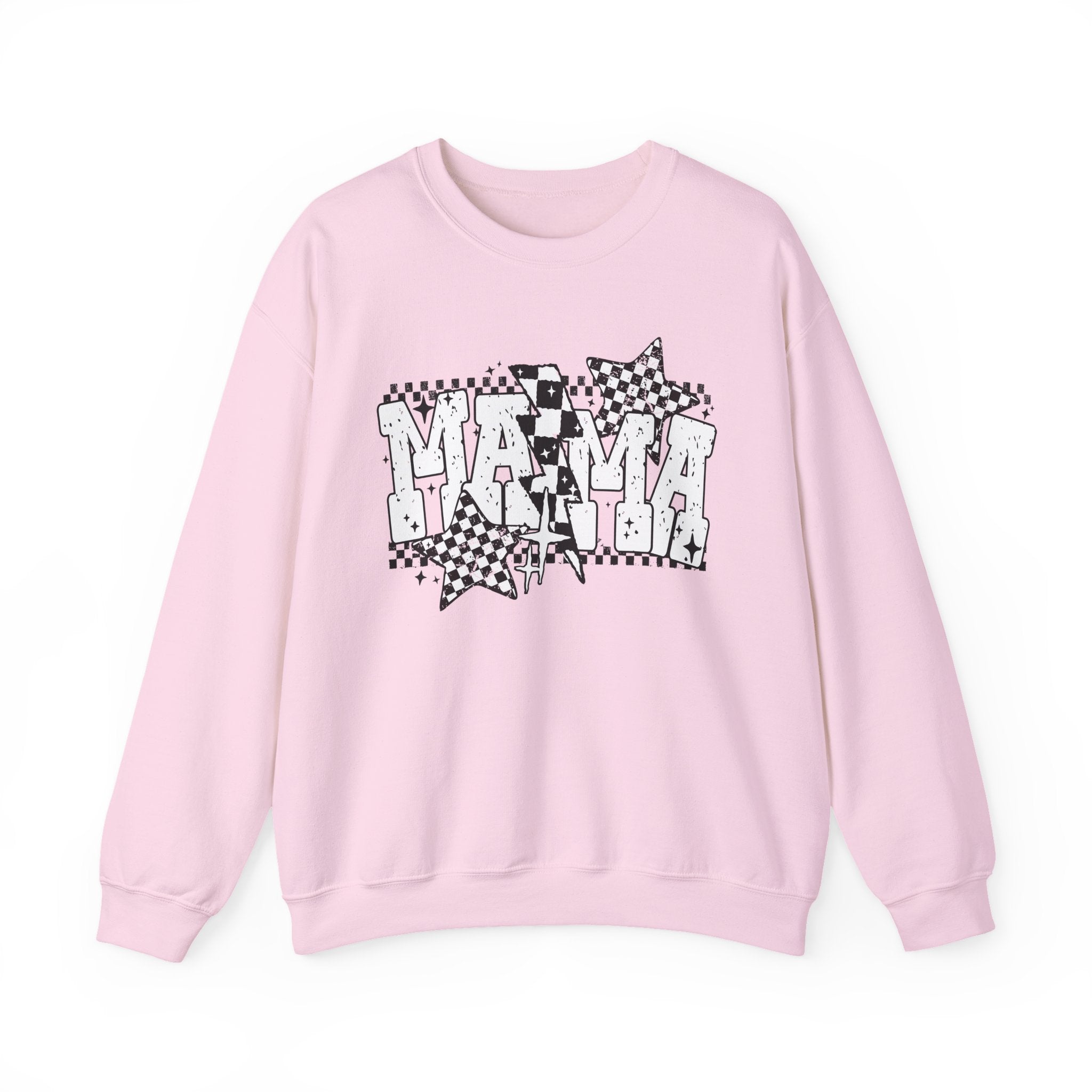 MAMA Checkered Crewneck