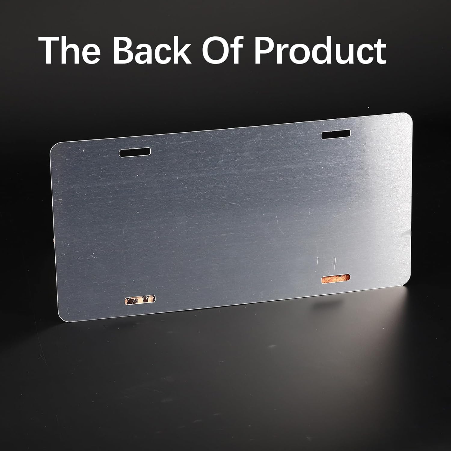 Personalized Custom Vanity License Plate - Aluminum Front Tag 12x6