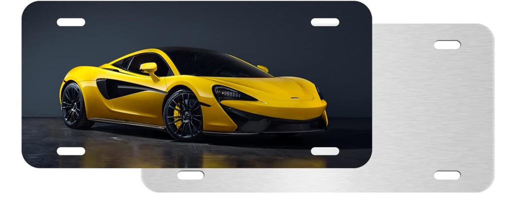 Personalized Custom Vanity License Plate - Aluminum Front Tag 12x6