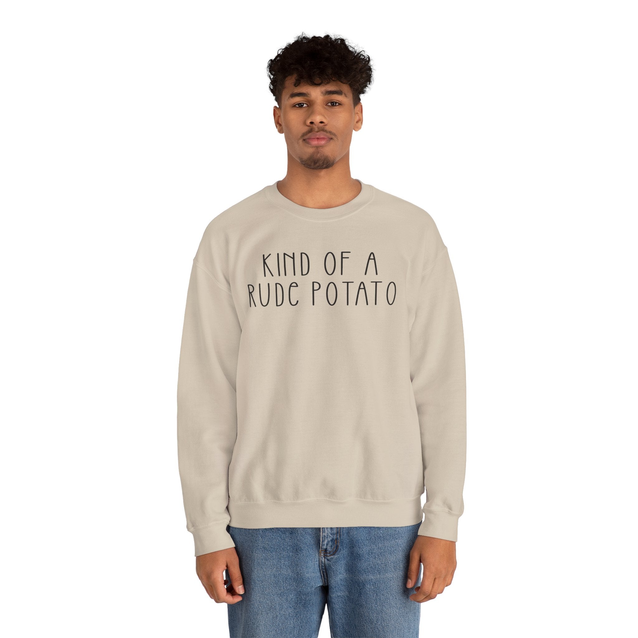 RUDE POTATO Crewneck Sweatshirt