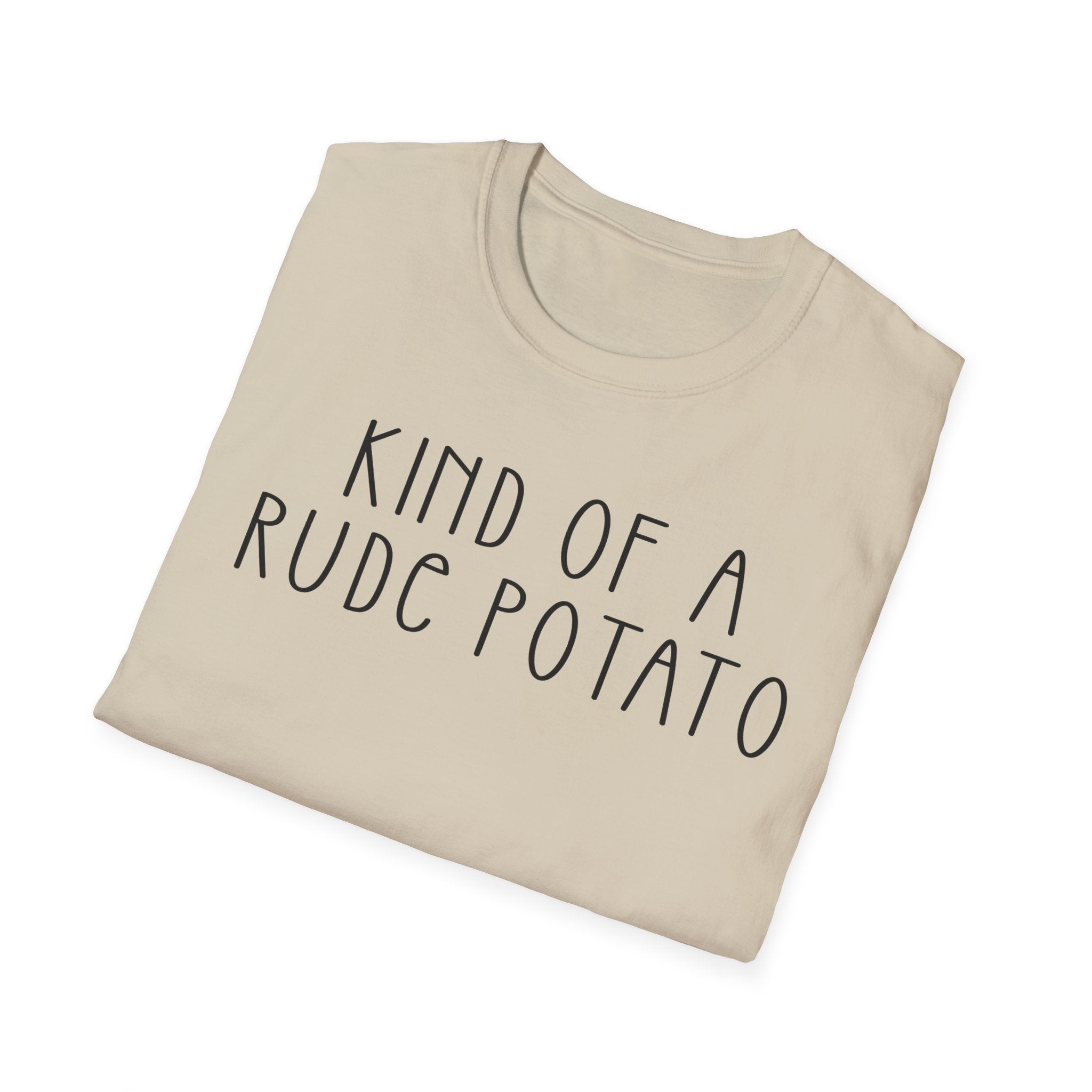 RUDE POTATO Unisex Softstyle T-Shirt