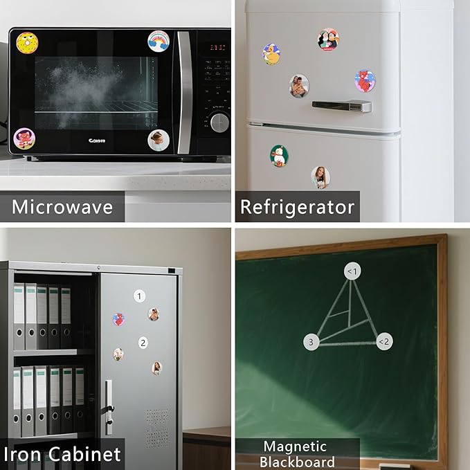 CUSTOM MAGNETS 2X2 ROUND