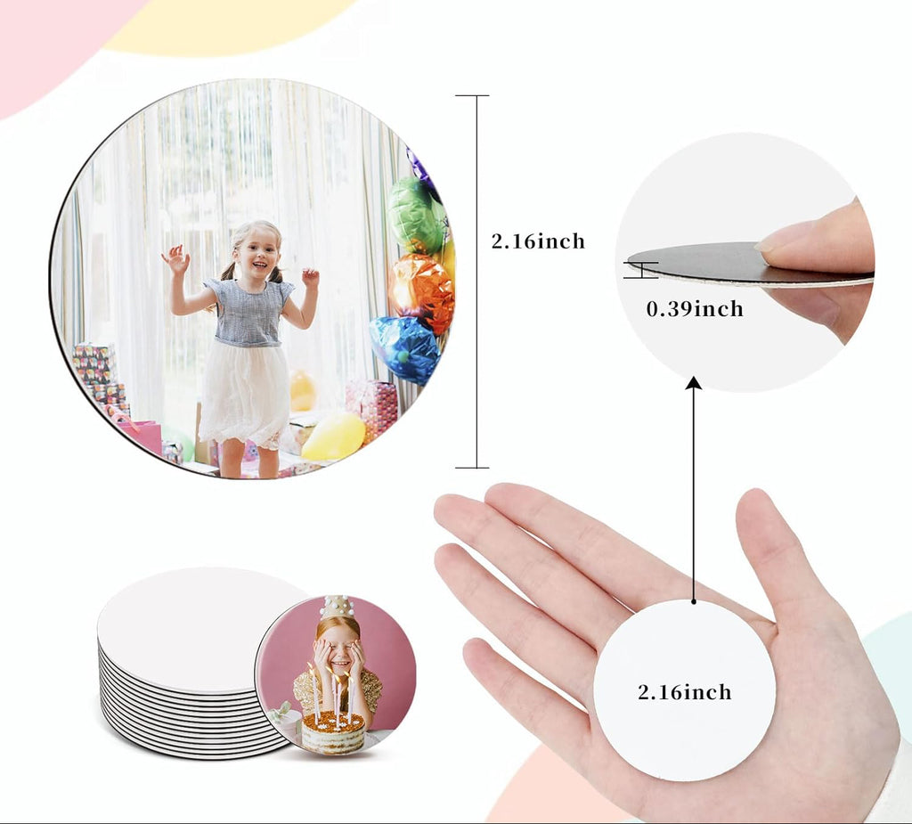 CUSTOM MAGNETS 2X2 ROUND