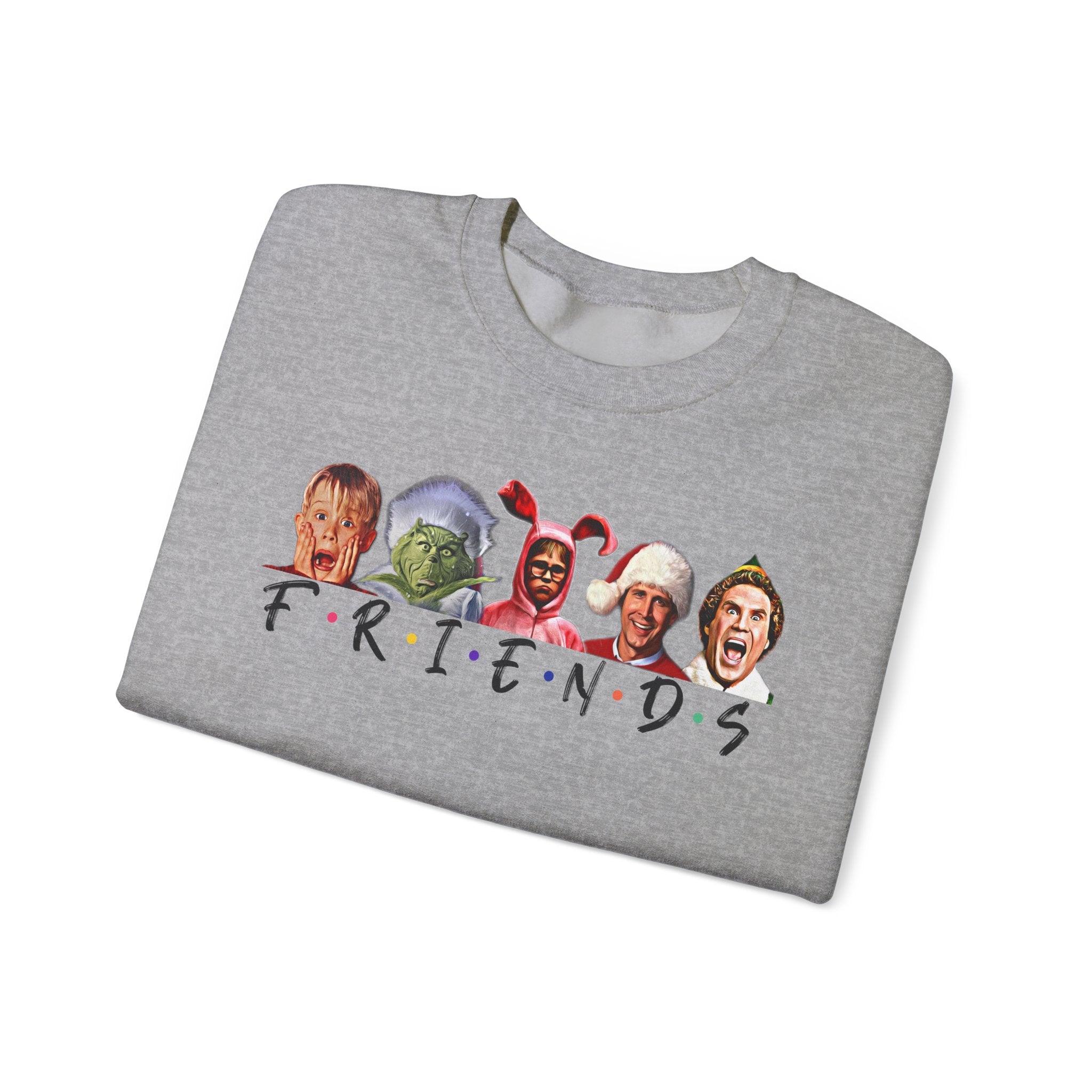 Holiday Movie Characters 'Friends' Crewneck Sweatshirt