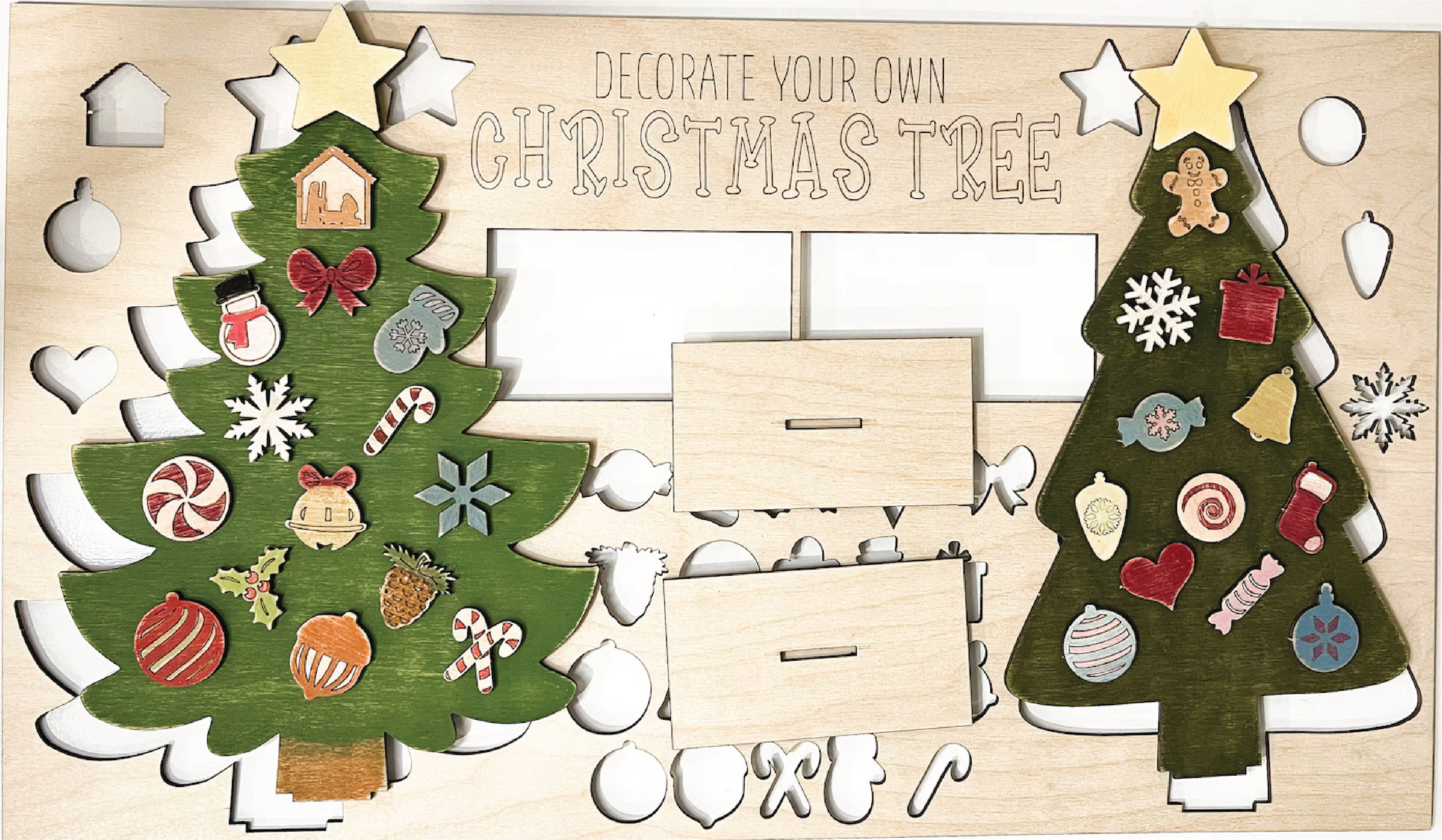 DECORATE YOUR OWN CHRISTMAS TREE