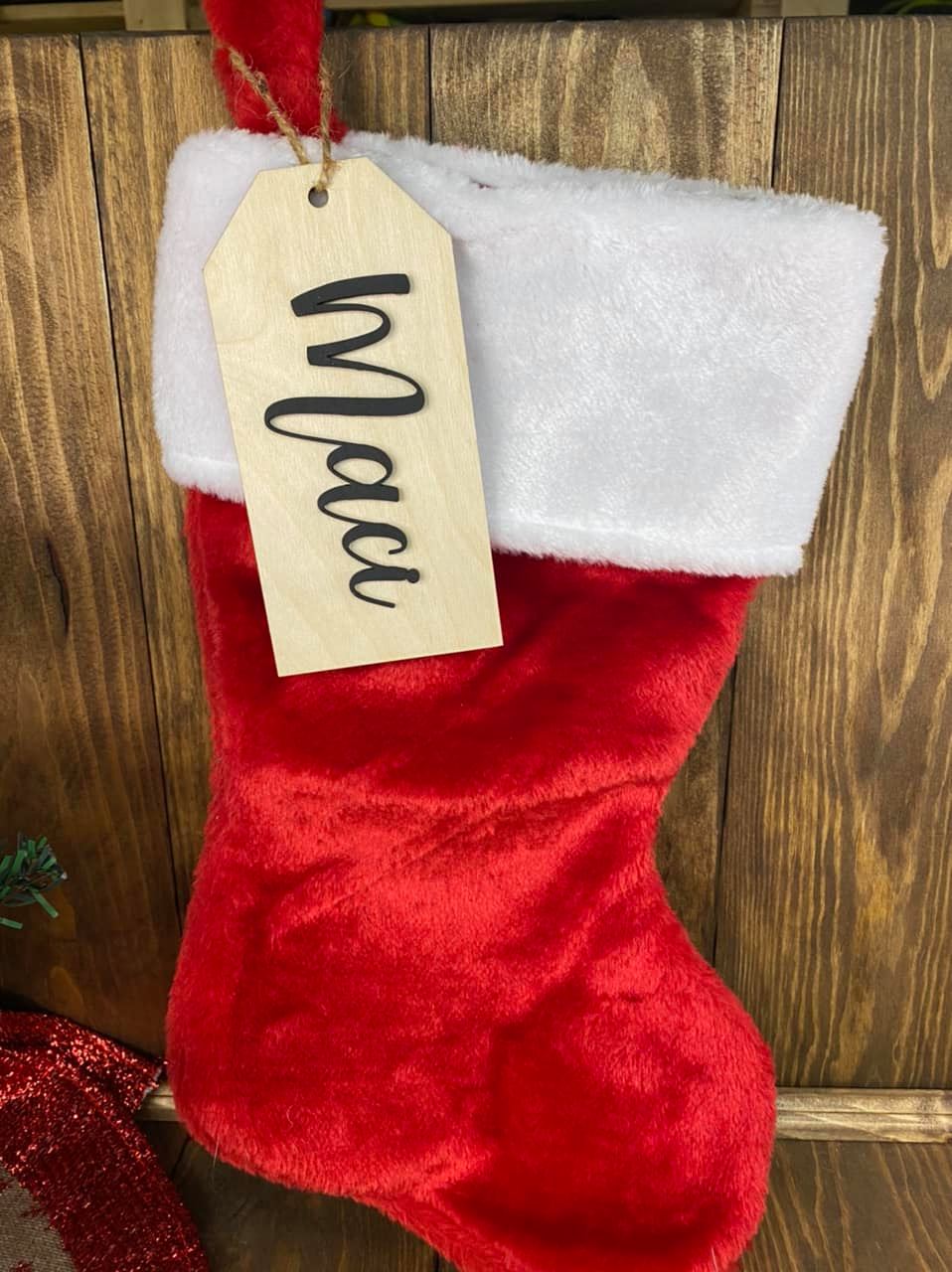 Personalized Socking Tags