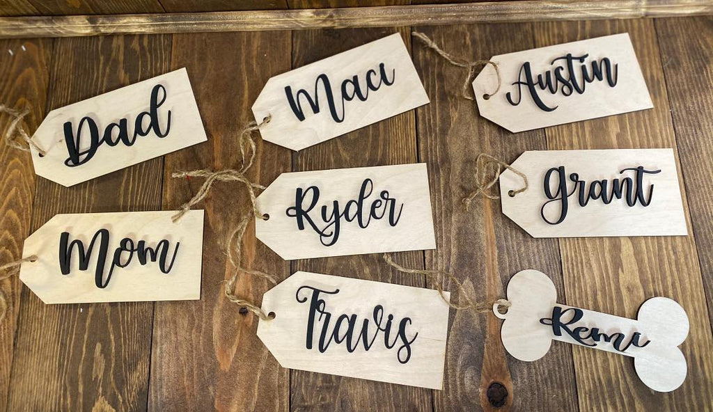 Personalized Socking Tags